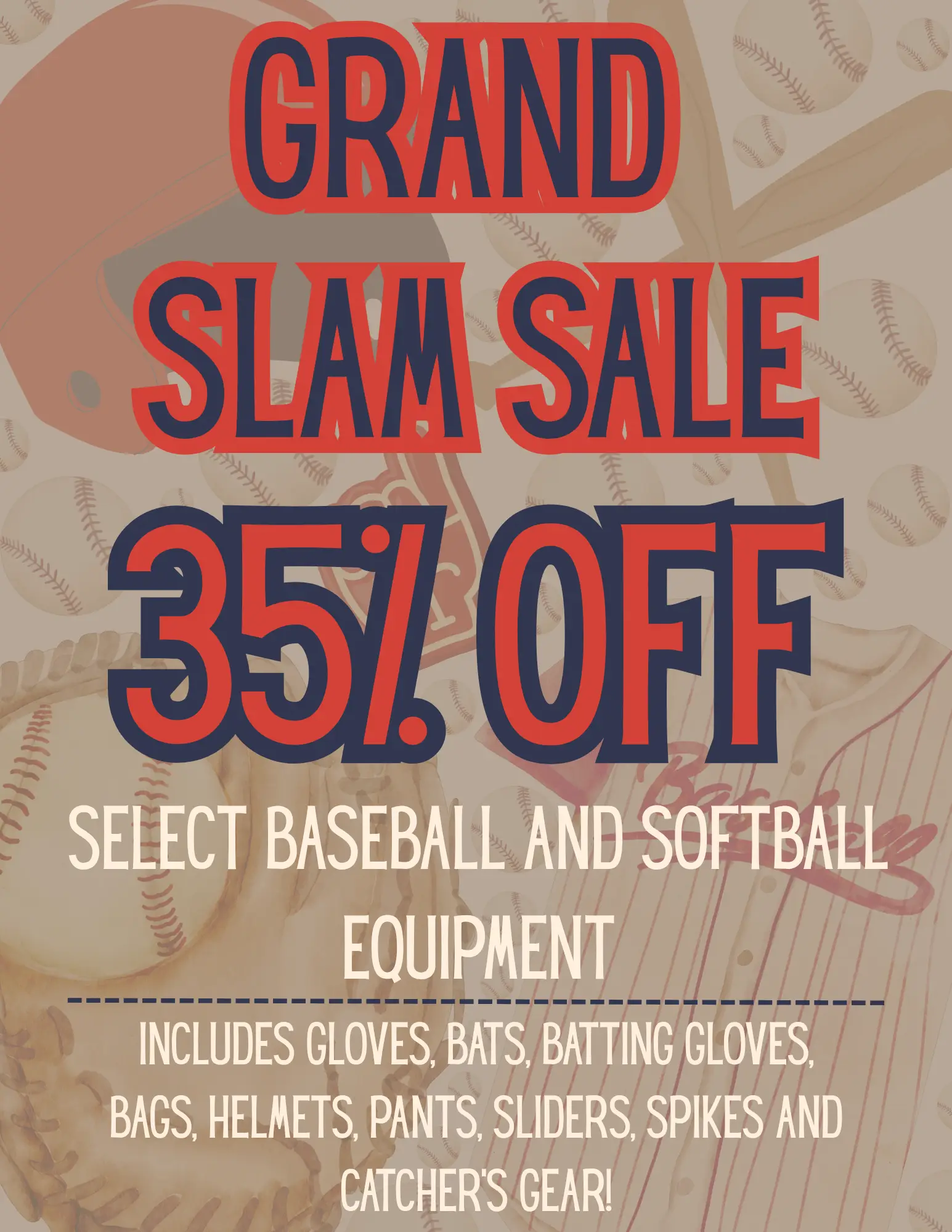 2026 Grand Slam Sale